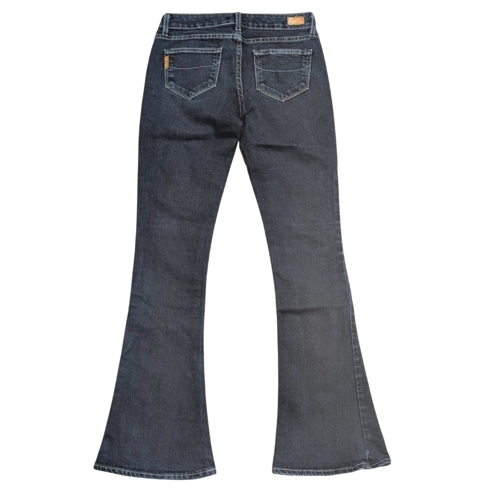PAIGE Lou Lou Jeans 26 Flare Leg‎ Dark Wash Designer Premium Denim